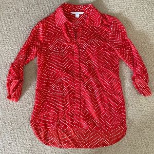 NWOT diane von furstenberg button up